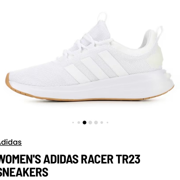 Adidas Women's TR23 White Cloudfoam Sneakers - Picture 1 of 8